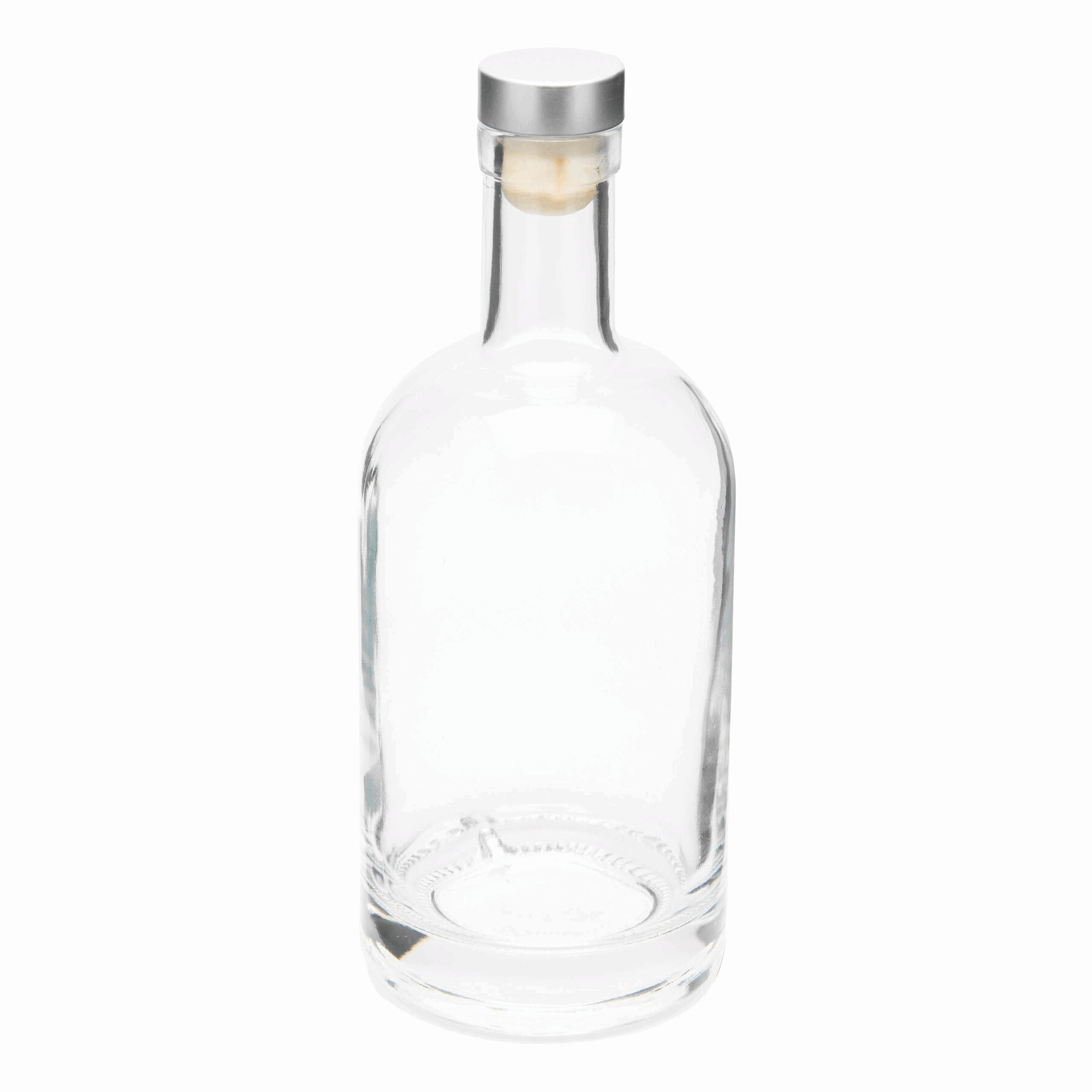 Glas-Trinkflasche PEARLY, transparent