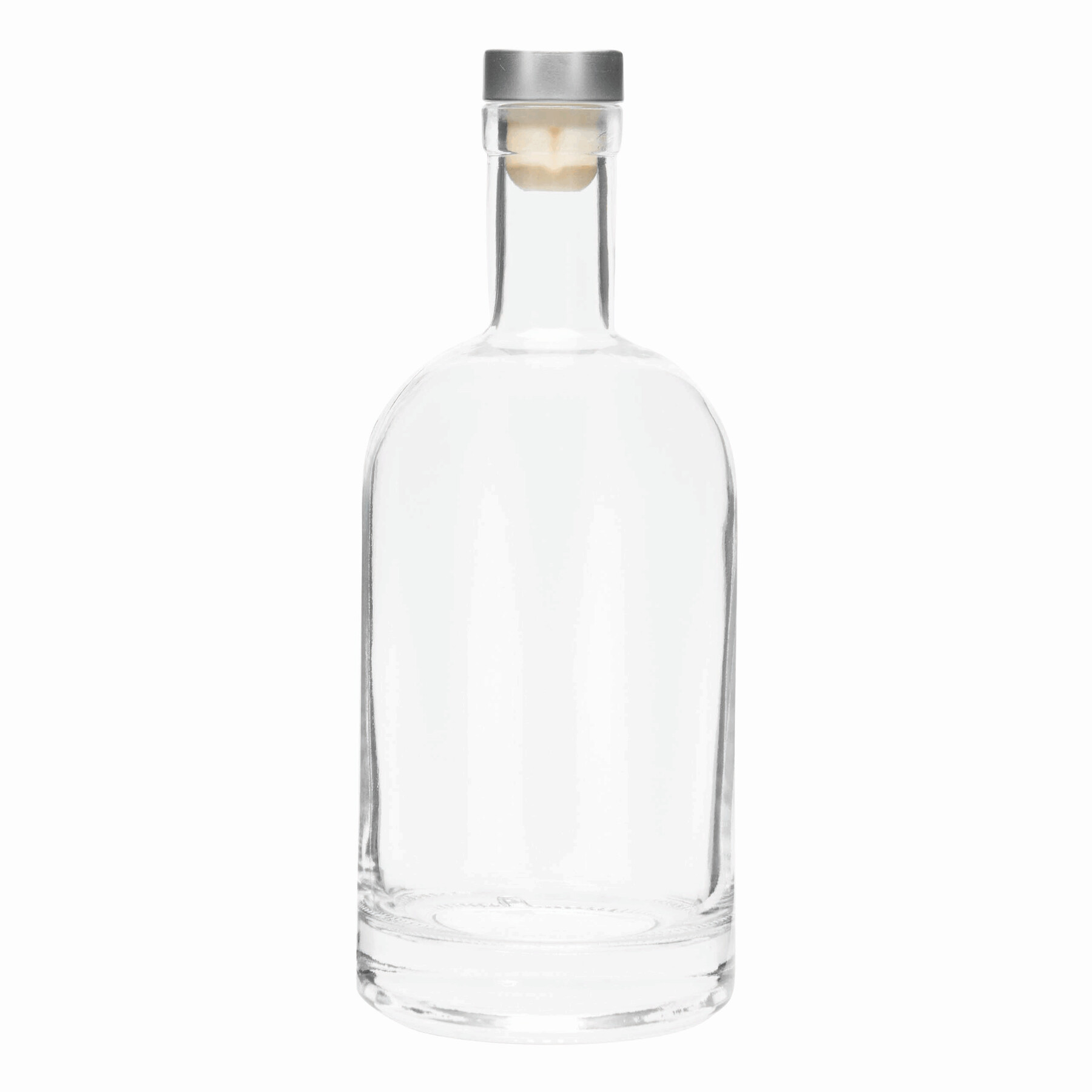 Glas-Trinkflasche PEARLY, transparent