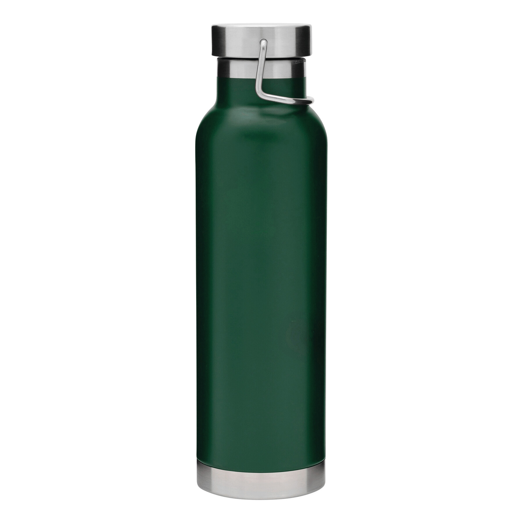 Vakuum-Isolierflasche MILITARY, dunkelgrün