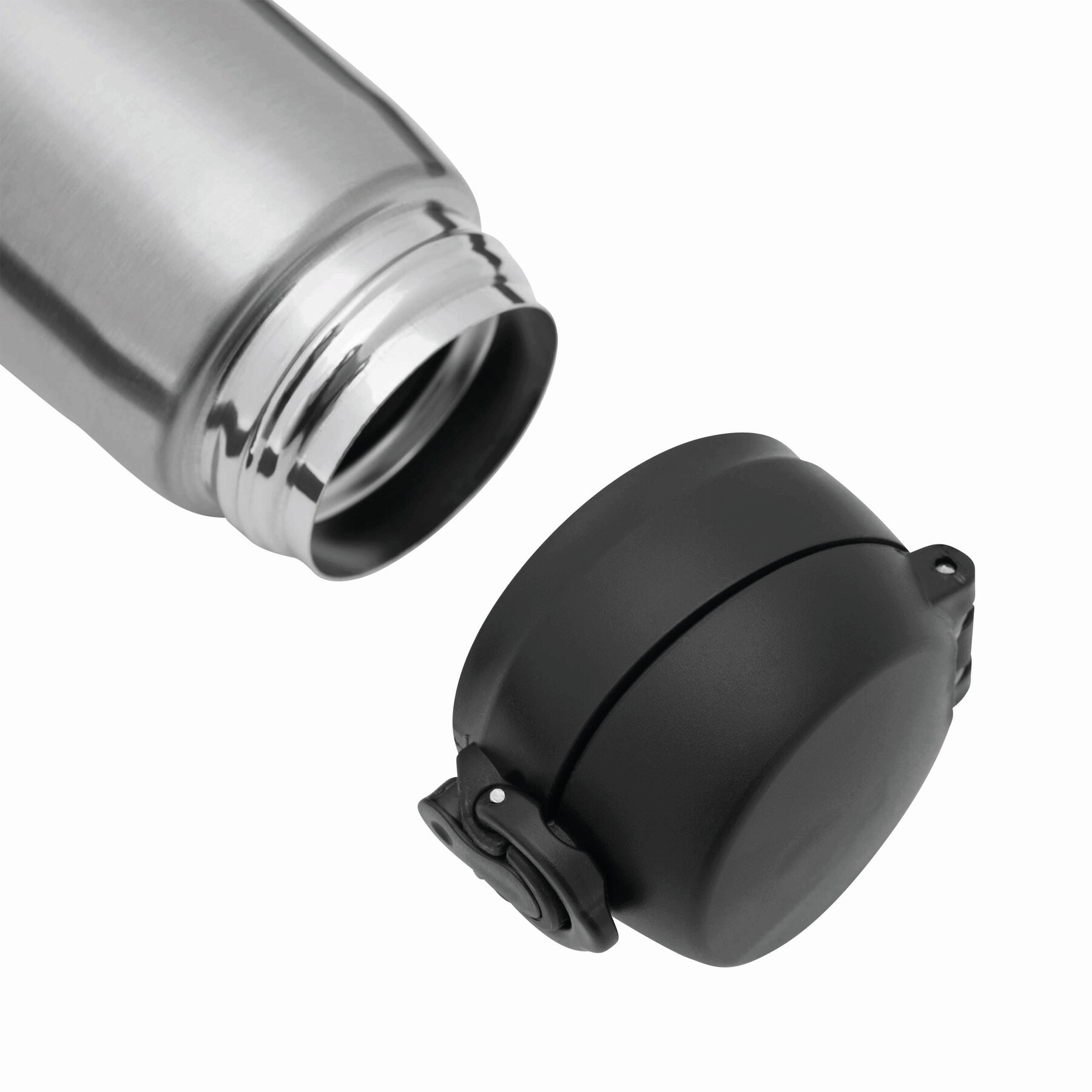 Vakuum-Trinkflasche OOLONG, silber