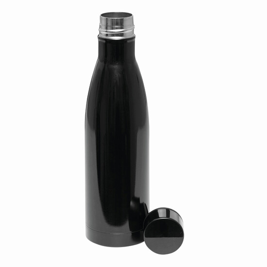 Vakuum-Trinkflasche LEGENDY, schwarz
