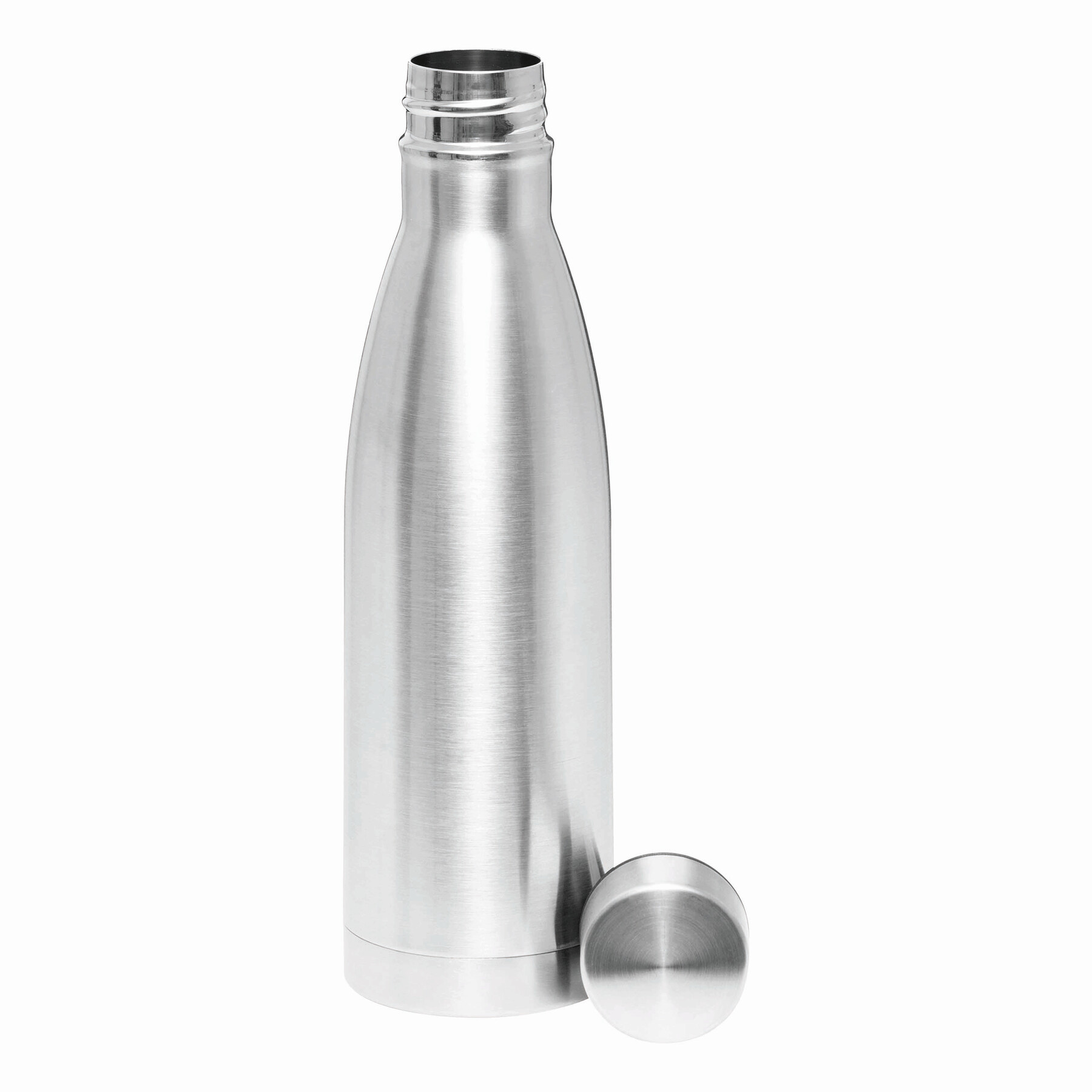 Vakuum-Trinkflasche LEGENDY, silber