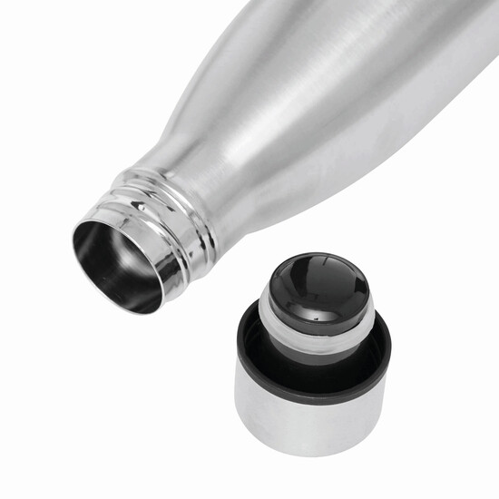 Vakuum-Trinkflasche LEGENDY, silber