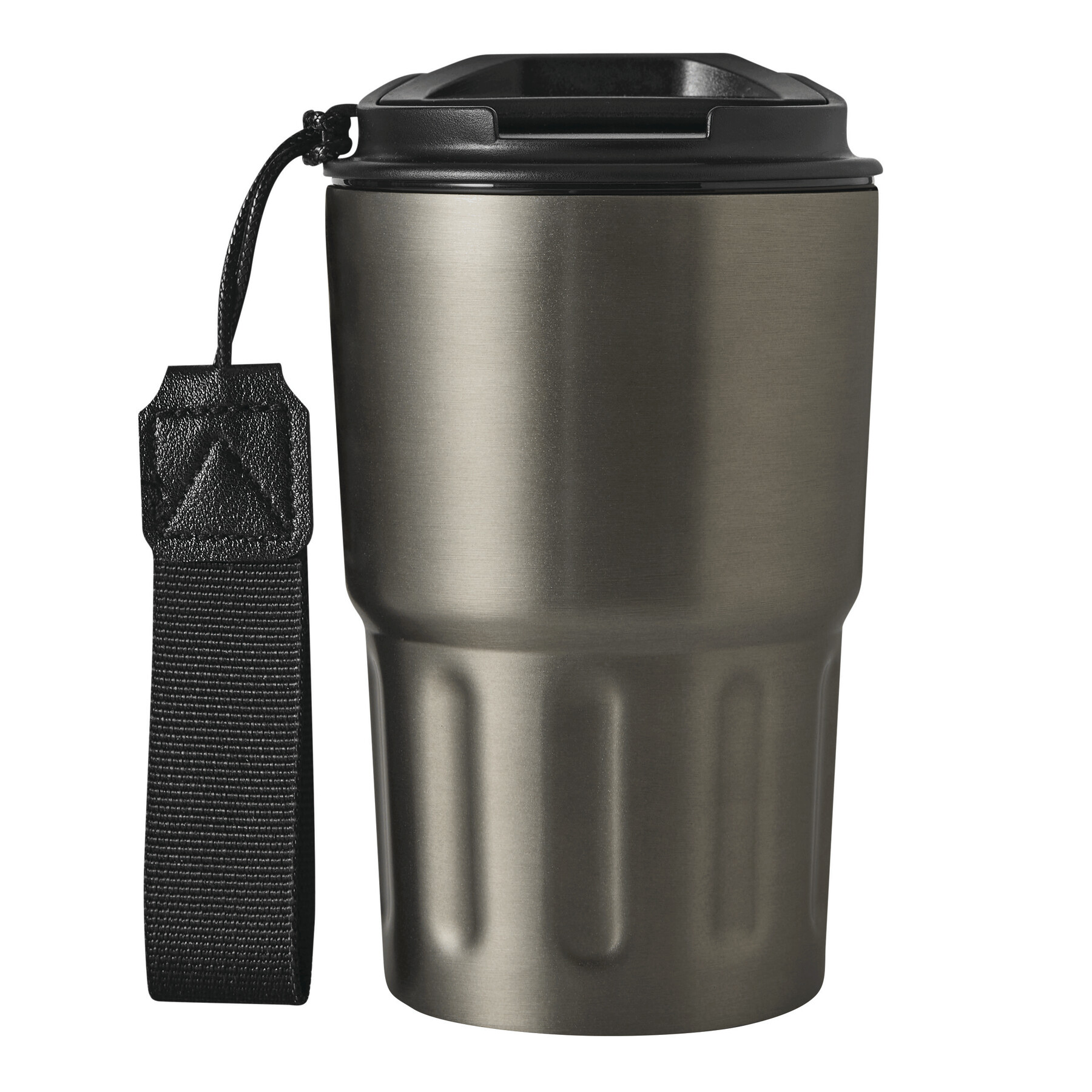 Vakuum-Trinkbecher TRAVEL MUG, gunmetal