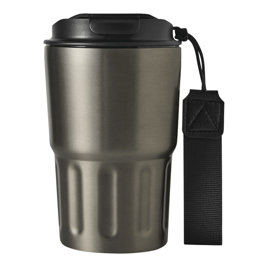 Vakuum-Trinkbecher TRAVEL MUG, gunmetal