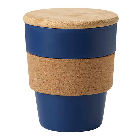 Trinkbecher TRAVEL GRIP, marineblau