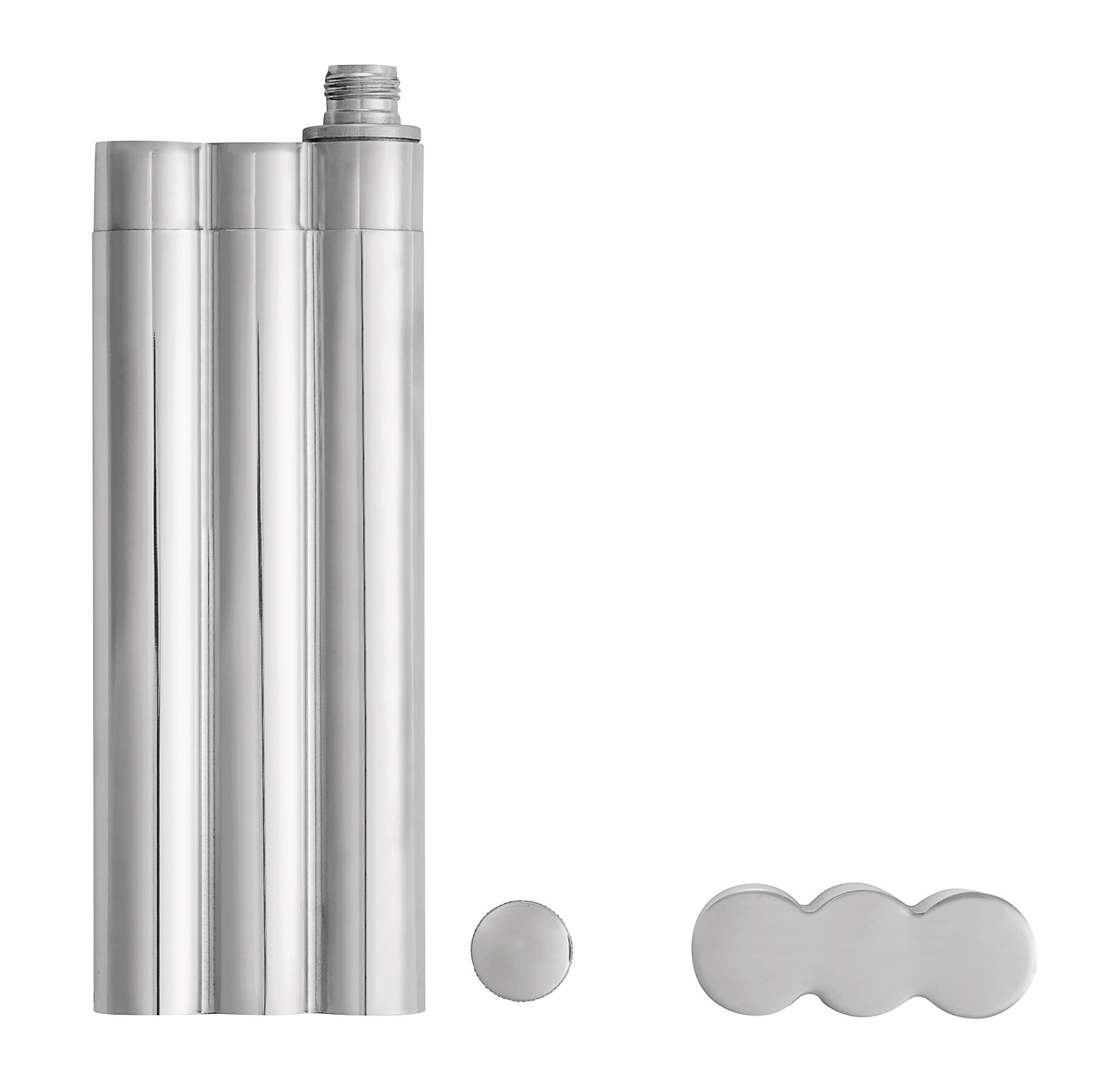 Flachmann CIGAR STYLE, silber