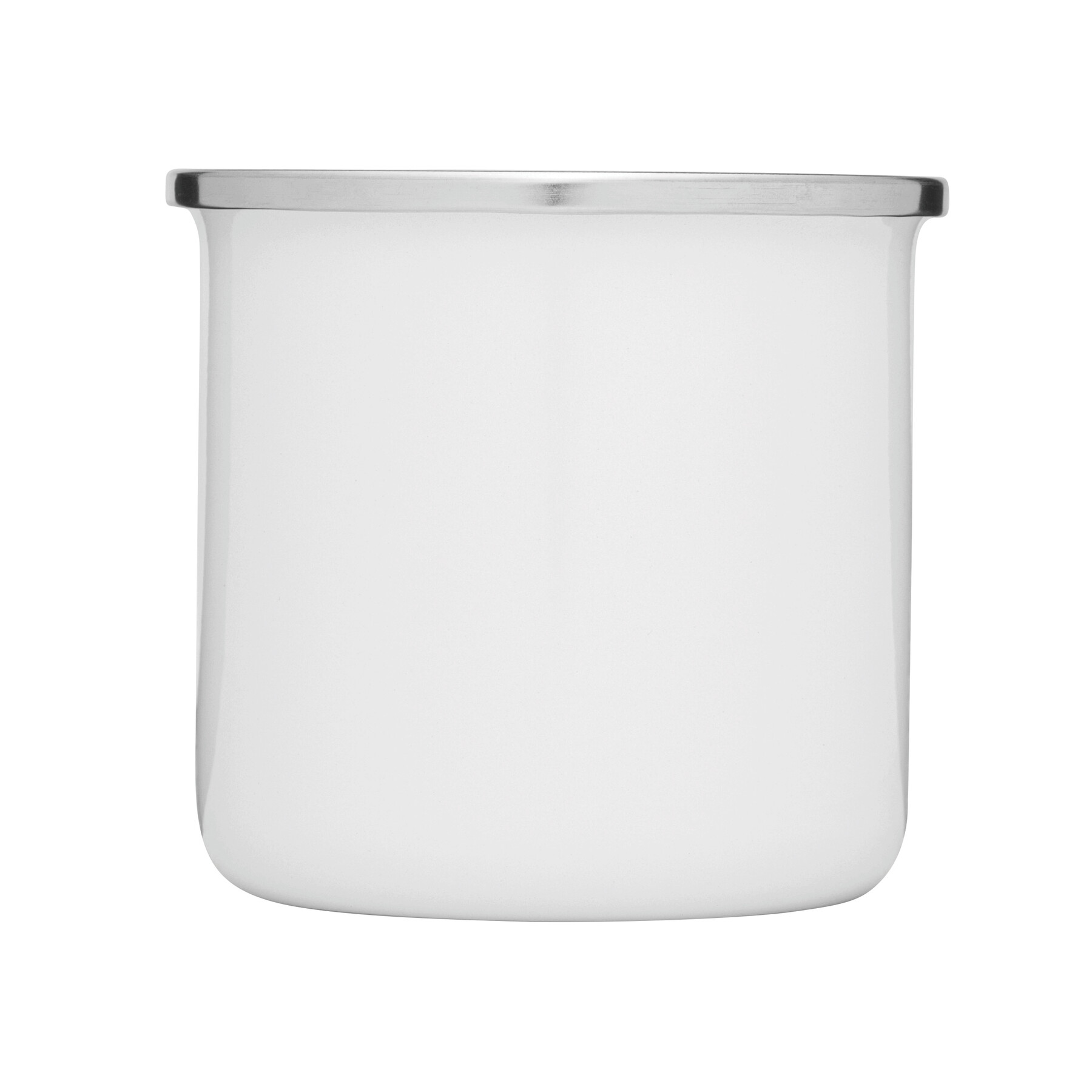 Emaille-Trinkbecher VINTAGE CUP, weiß