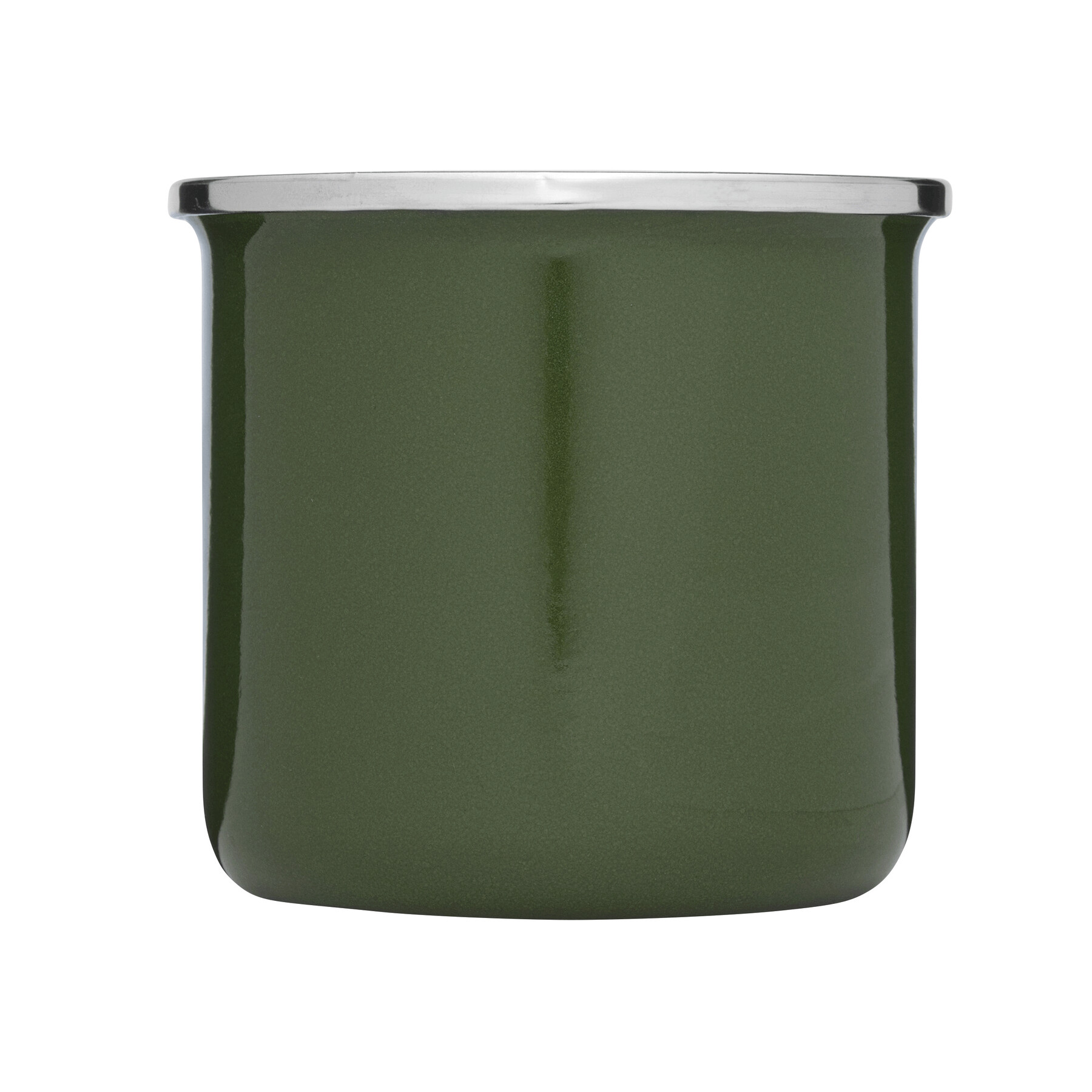 Emaille-Trinkbecher VINTAGE CUP, grün