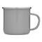 Emaille-Trinkbecher VINTAGE CUP, grau