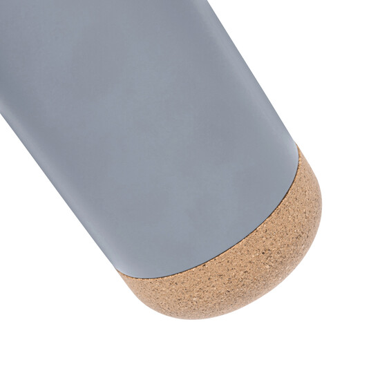 Vakuum-Trinkflasche CORKY LEGEND, grau