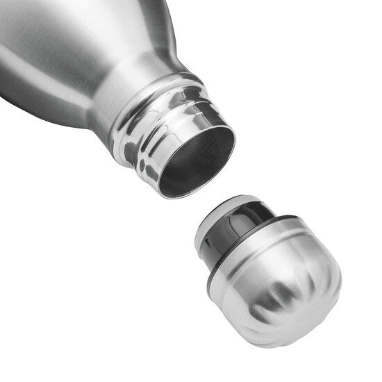 Vakuum-Flasche JUMBO TASTE, silber