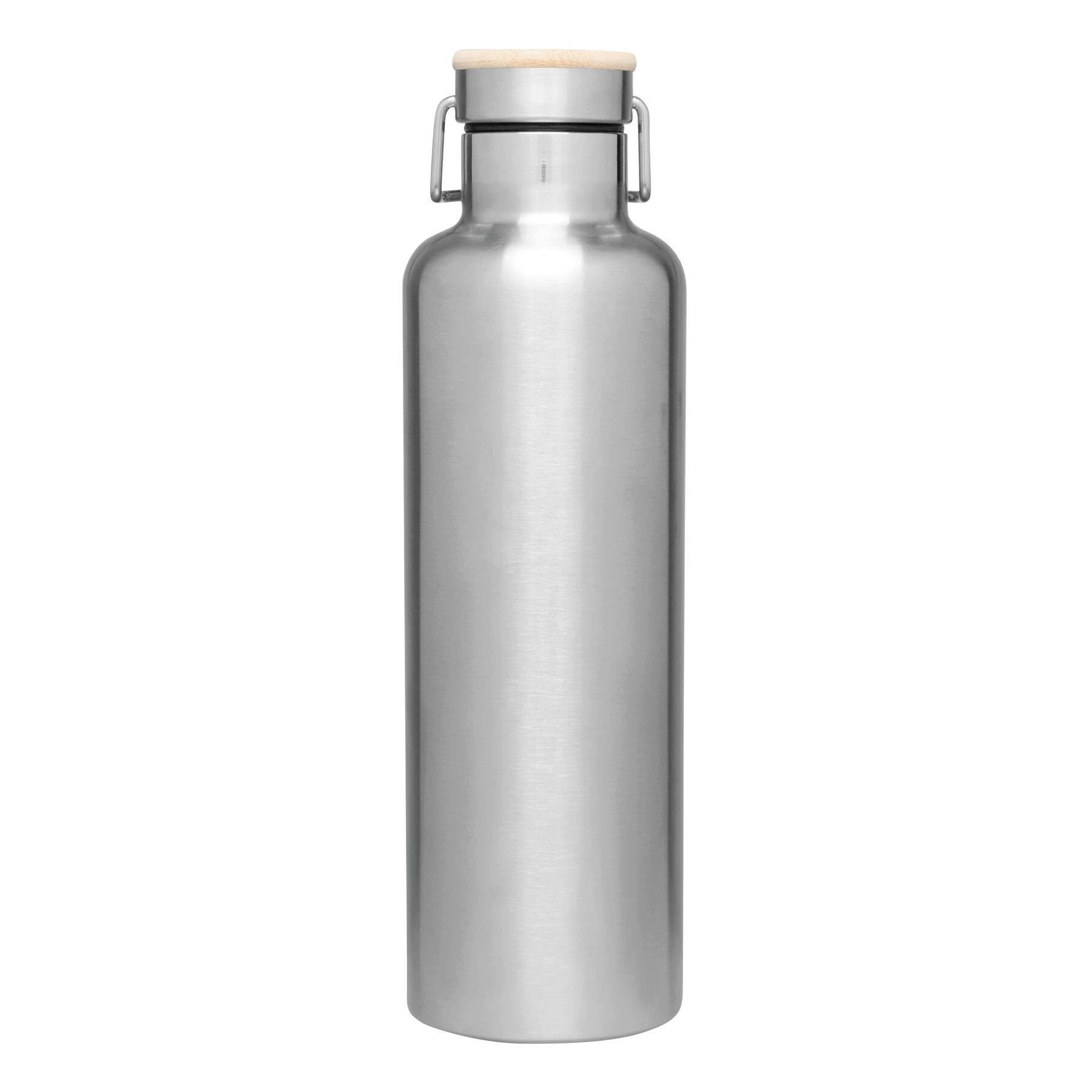 Vakuum-Isolierflasche JUMBO MILITARY, silber
