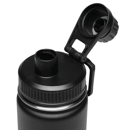 Vakuum-Isolierflasche ARMY STYLE, schwarz