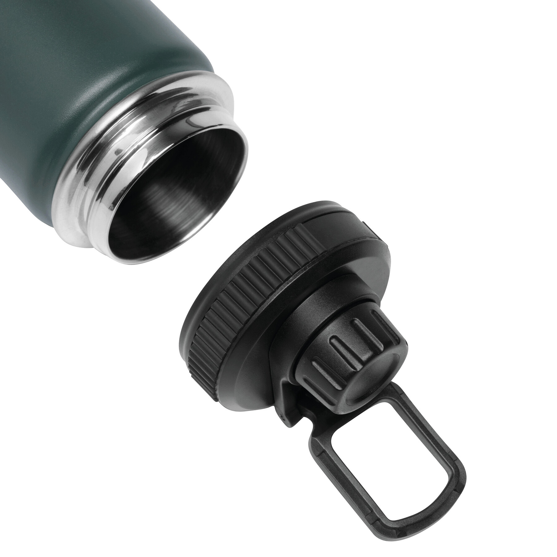 Vakuum-Isolierflasche ARMY STYLE, grün