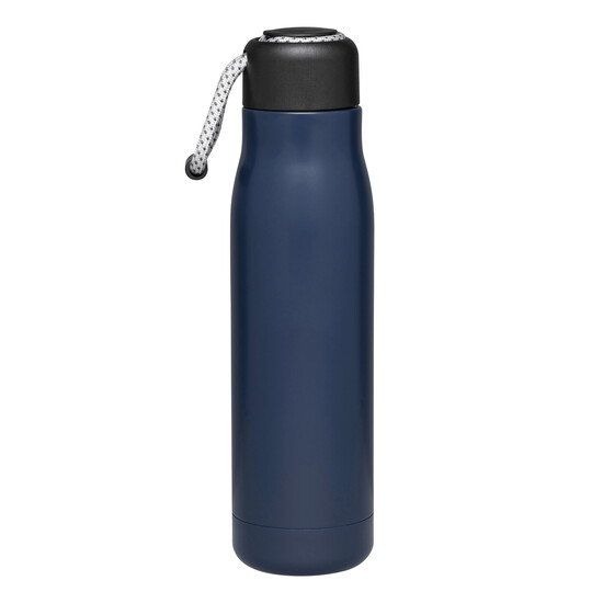 Vakuum-Isolierflasche ROBUSTA, blau