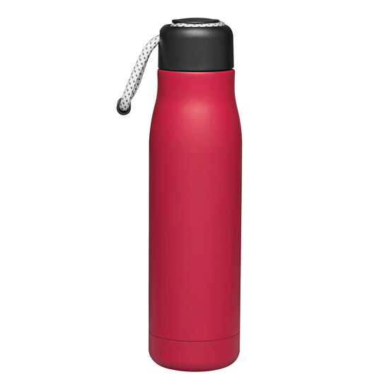Vakuum-Isolierflasche ROBUSTA, rot