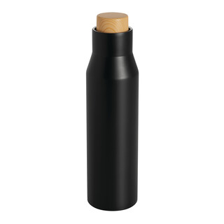 Vakuum-Isolierflasche DRINK NOBLY, schwarz