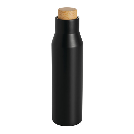 Vakuum-Isolierflasche DRINK NOBLY, schwarz