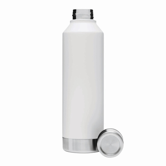 Vakuum-Trinkflasche RICH FLAVOUR, weiß