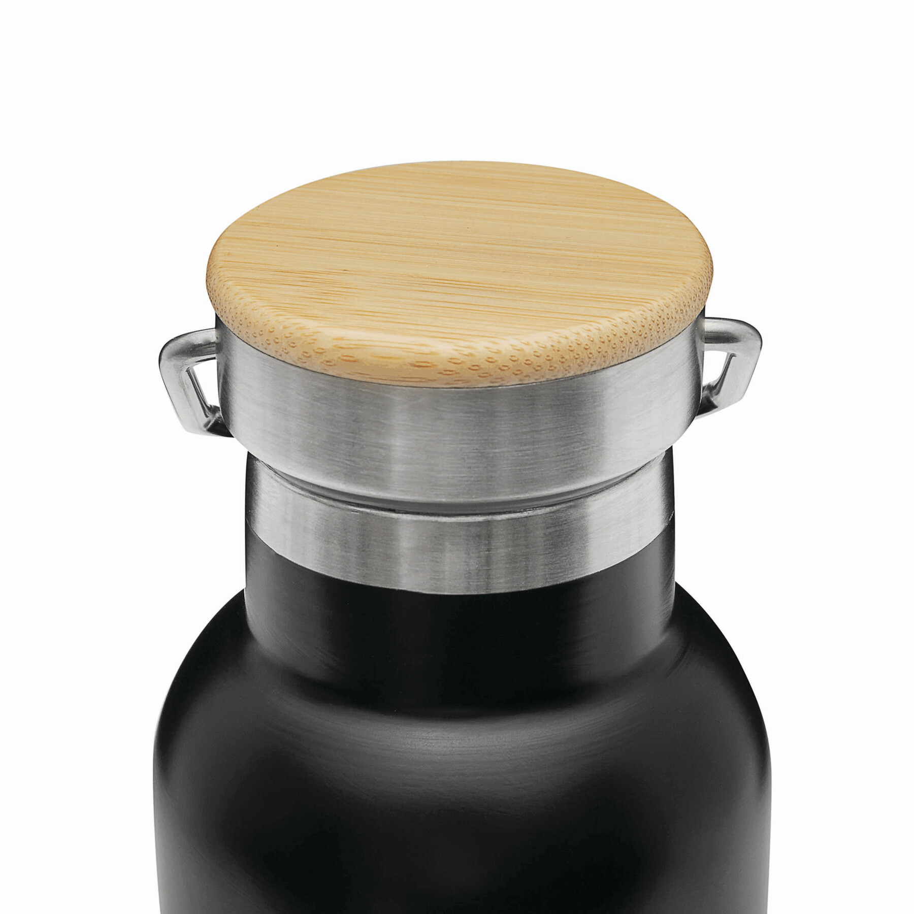 Vakuum-Trinkflasche ECO FLAVOUR, schwarz