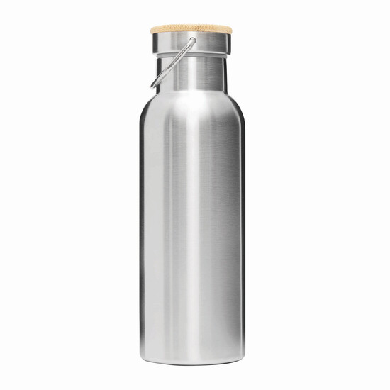 Vakuum-Trinkflasche ECO FLAVOUR, silber