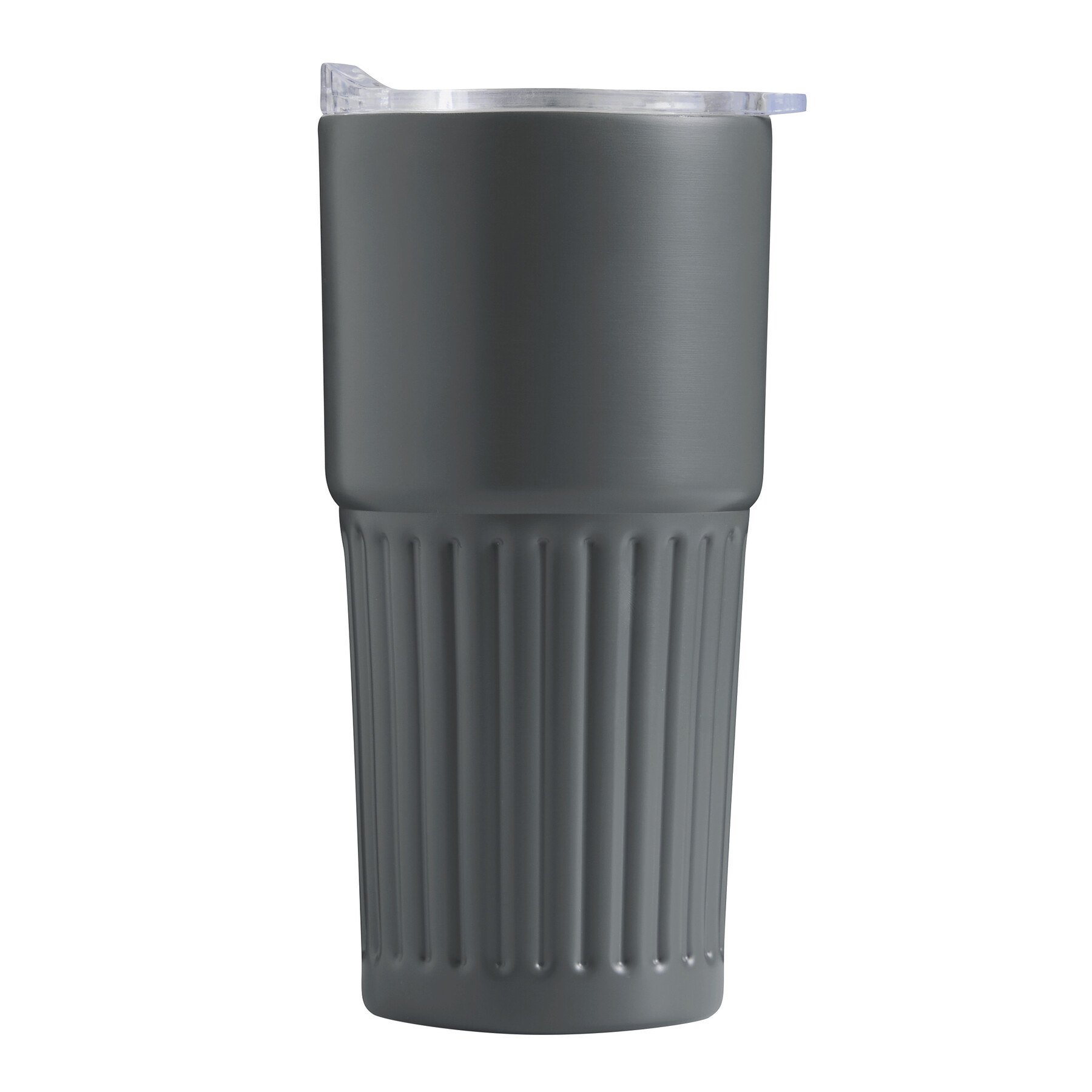 Vakuum-Isolierbecher WAVE LINE, grau
