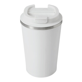 Vakuum-Isolierbecher VELOMUG, weiß