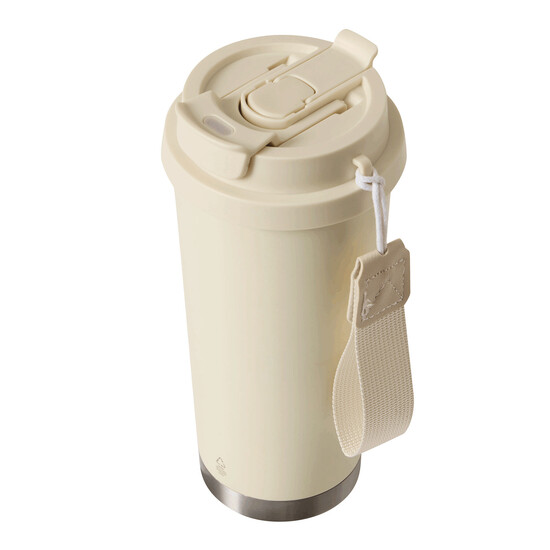 Vakuum-Isolierbecher MUG2GO, beige