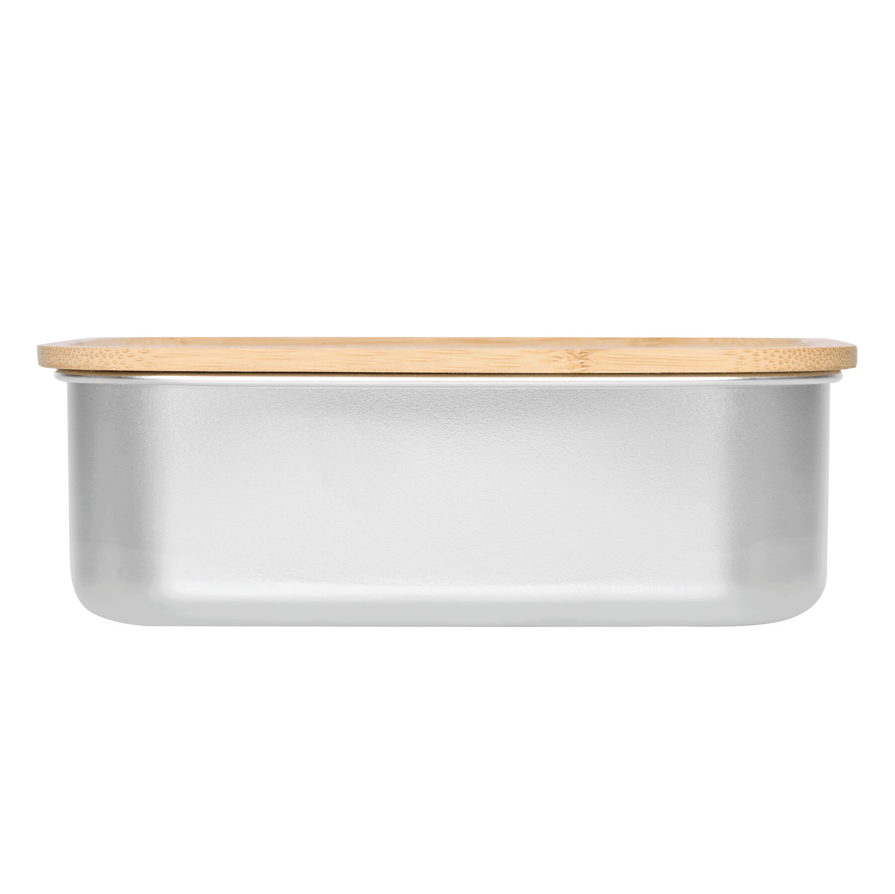 Lunchbox ECO TASTE, braun, silber