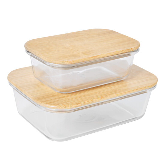 Lunchbox ROSILI M, Füllmenge ca. 350 ml, braun, transparent