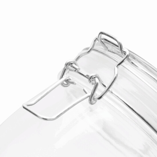Vorratsglas CLICKY L mit Bügelverschluss, Füllmenge ca. 750 ml, transparent