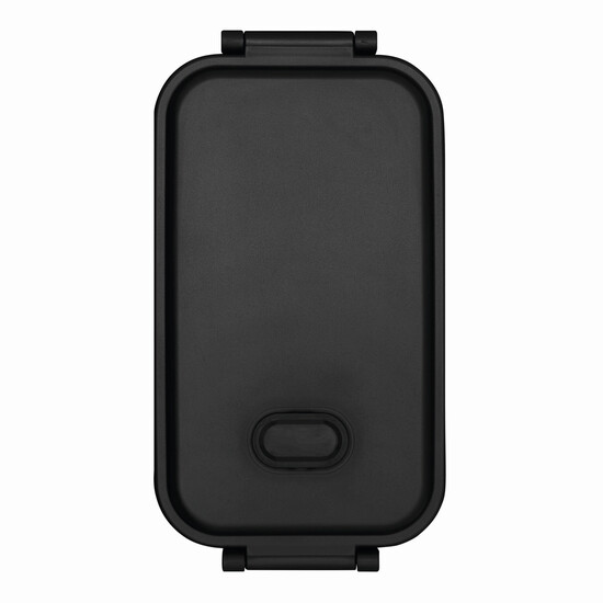 Lunchbox LUNCH TIME, schwarz