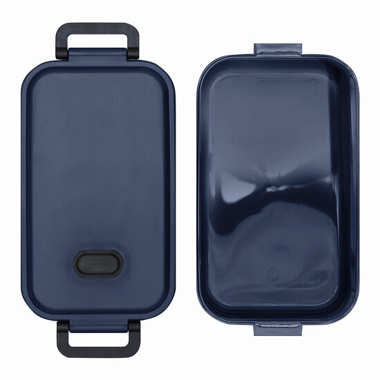 Lunchbox LUNCH TIME, marineblau