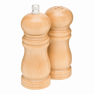 Salzstreuer & Pfeffermühle im Set DUO SPICE, braun