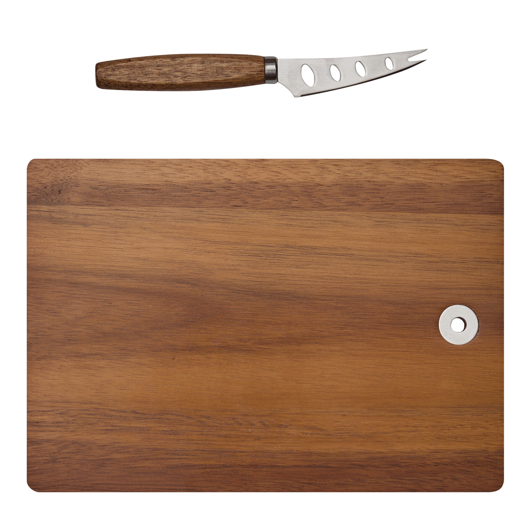 Käseset CHEESY ACACIA, braun, silber