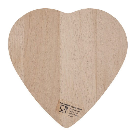 Schneidebrett WOODEN HEART, Holz