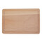 Schneidebrett WOODEN SQUARE, braun