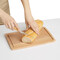 Schneidebrett WOODEN SQUARE, braun