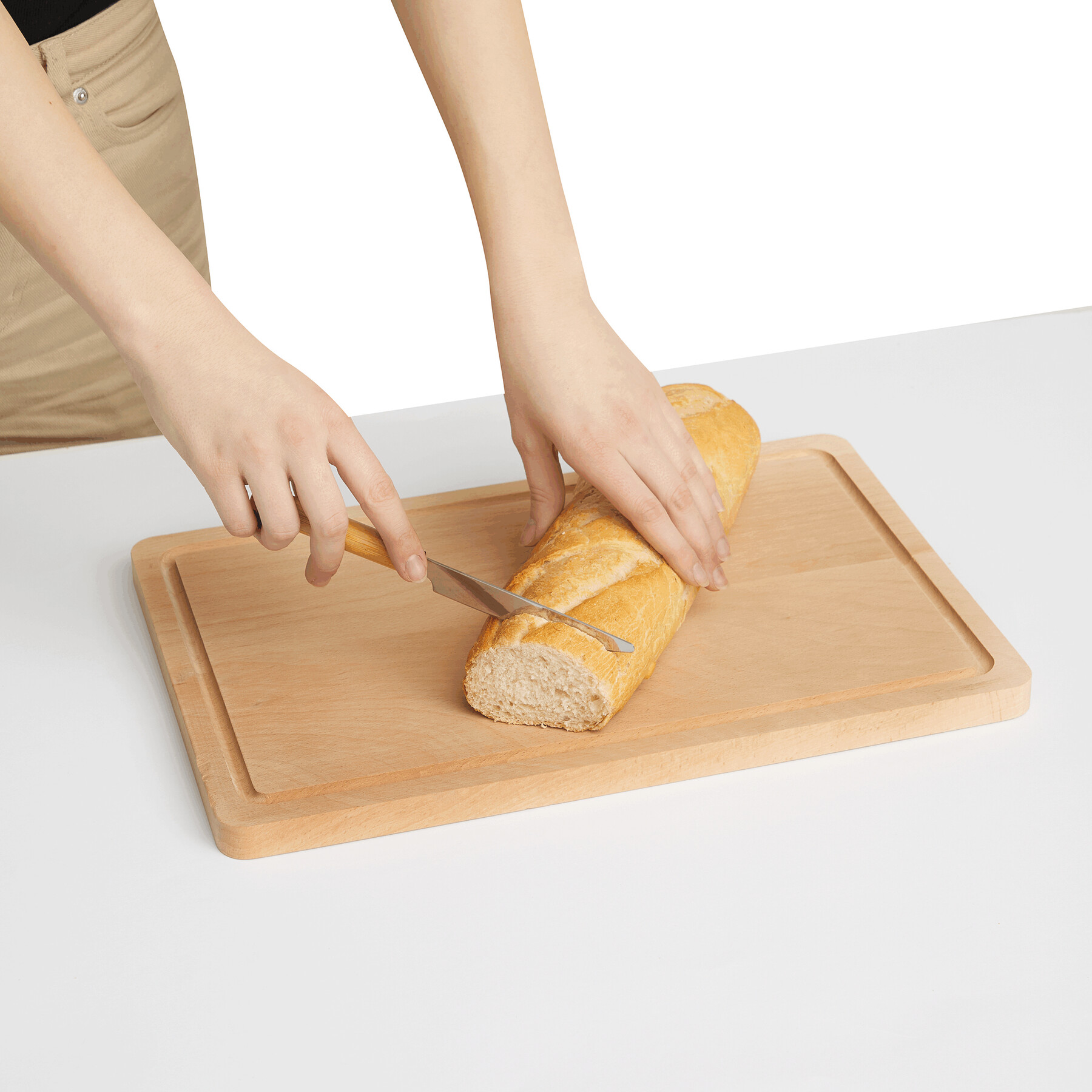 Schneidebrett WOODEN PREMIUM, braun