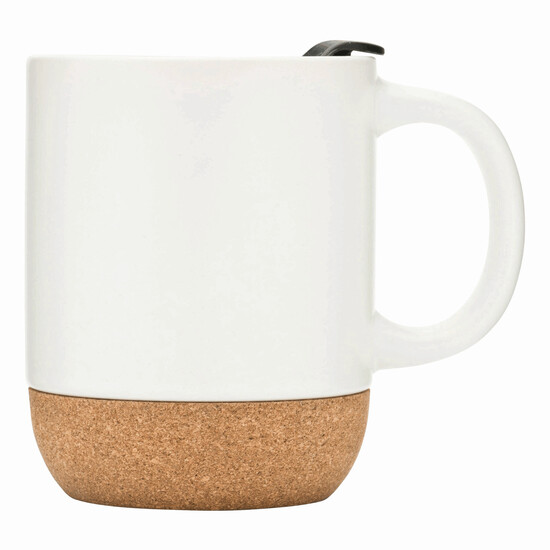 Trinkbecher DAY & NIGHT, braun, weiß