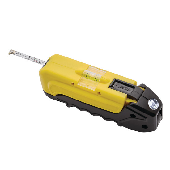 Multifunktionswerkzeug HINGED, gelb, schwarz