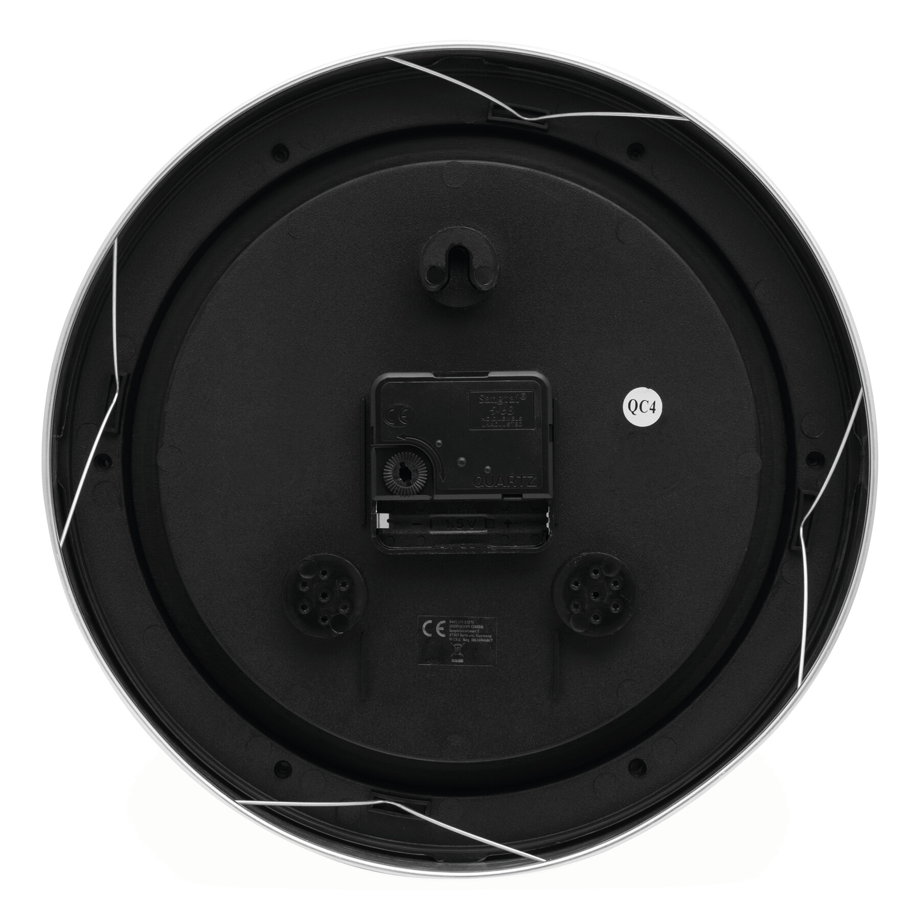 Wanduhr JUPITER, silber