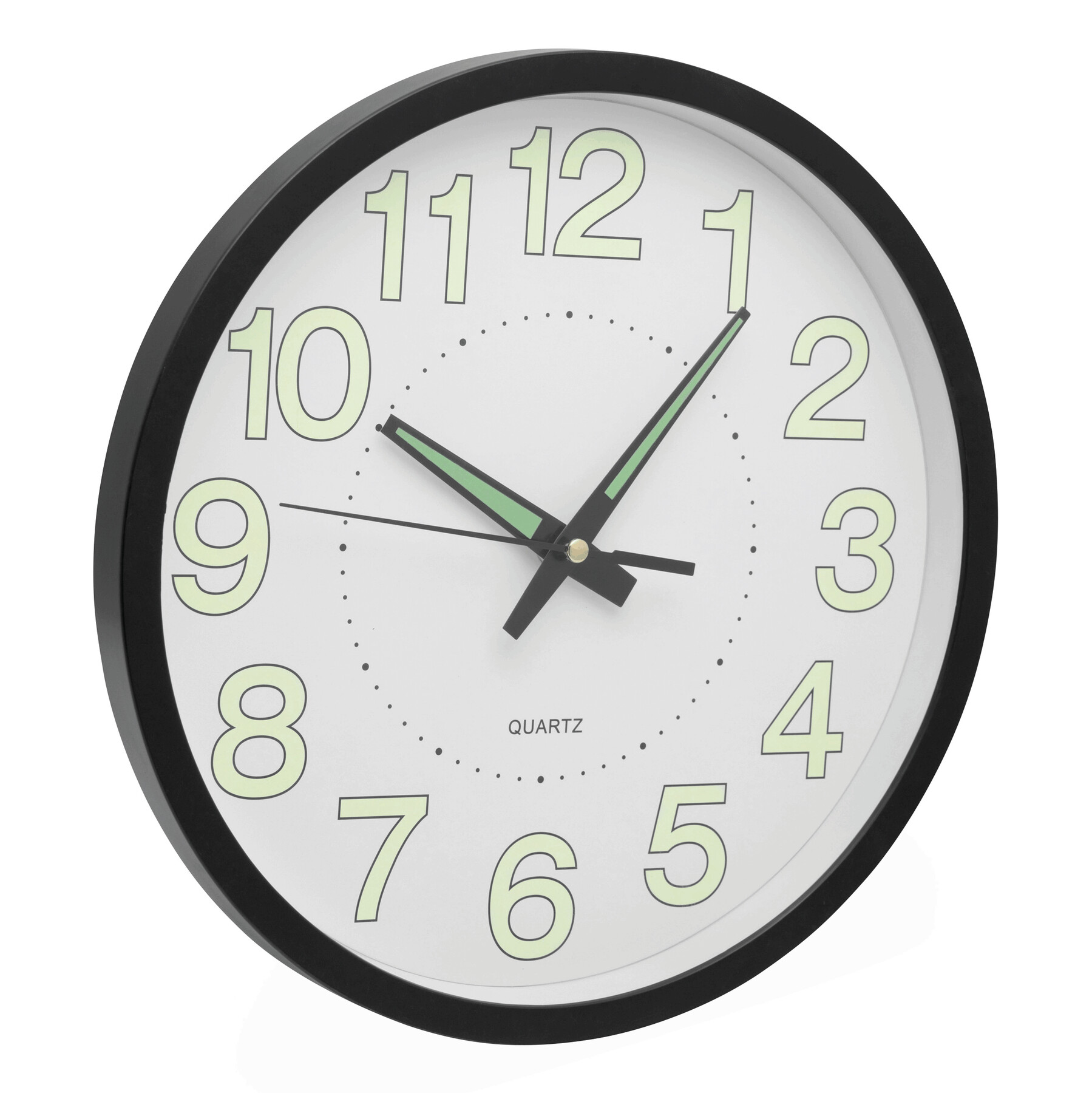 Wanduhr SUN, schwarz, weiß