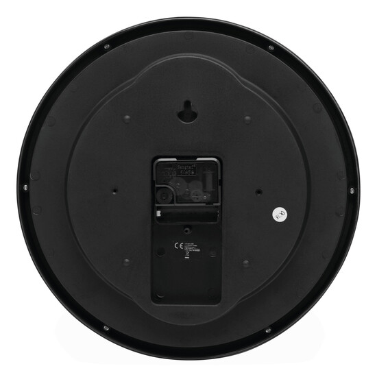 Wanduhr SUN, schwarz, weiß