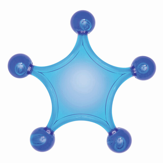 Massage-Seestern STARFISH, blau