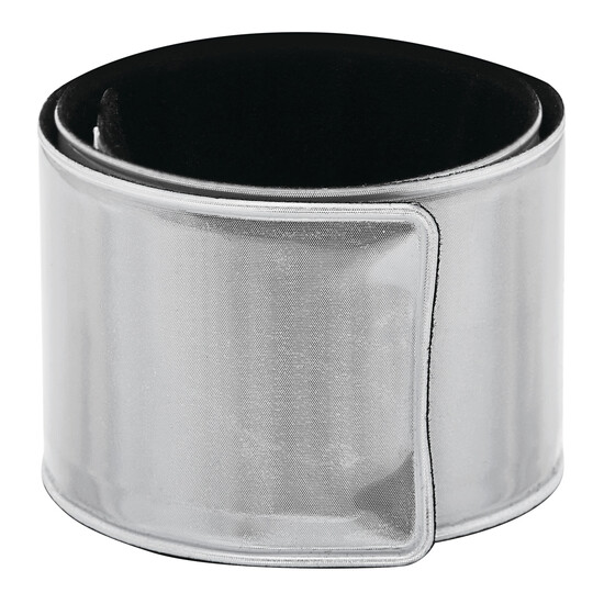 Flexibles Reflexband SEE YOU, weiß