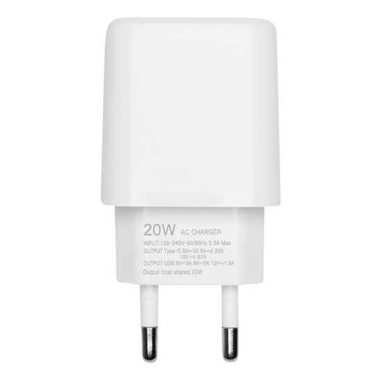 USB-Adapter-Stecker-Netzteil ENDLESS POWER, weiß