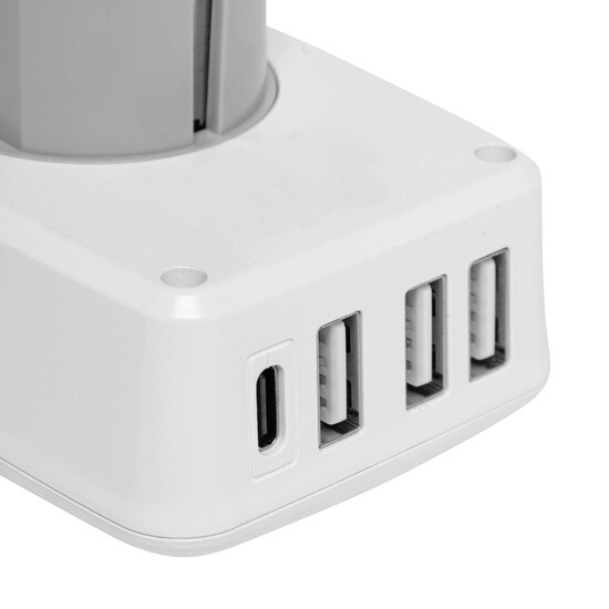 USB-Adapter-Stecker-Netzteil ENDLESS POWER PRO, weiß