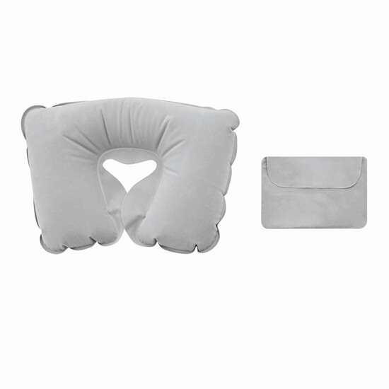Aufblasbare Nackenstütze COMFORTABLE, grau